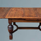 Oak Draw Leaf Dining Table - Seats 8