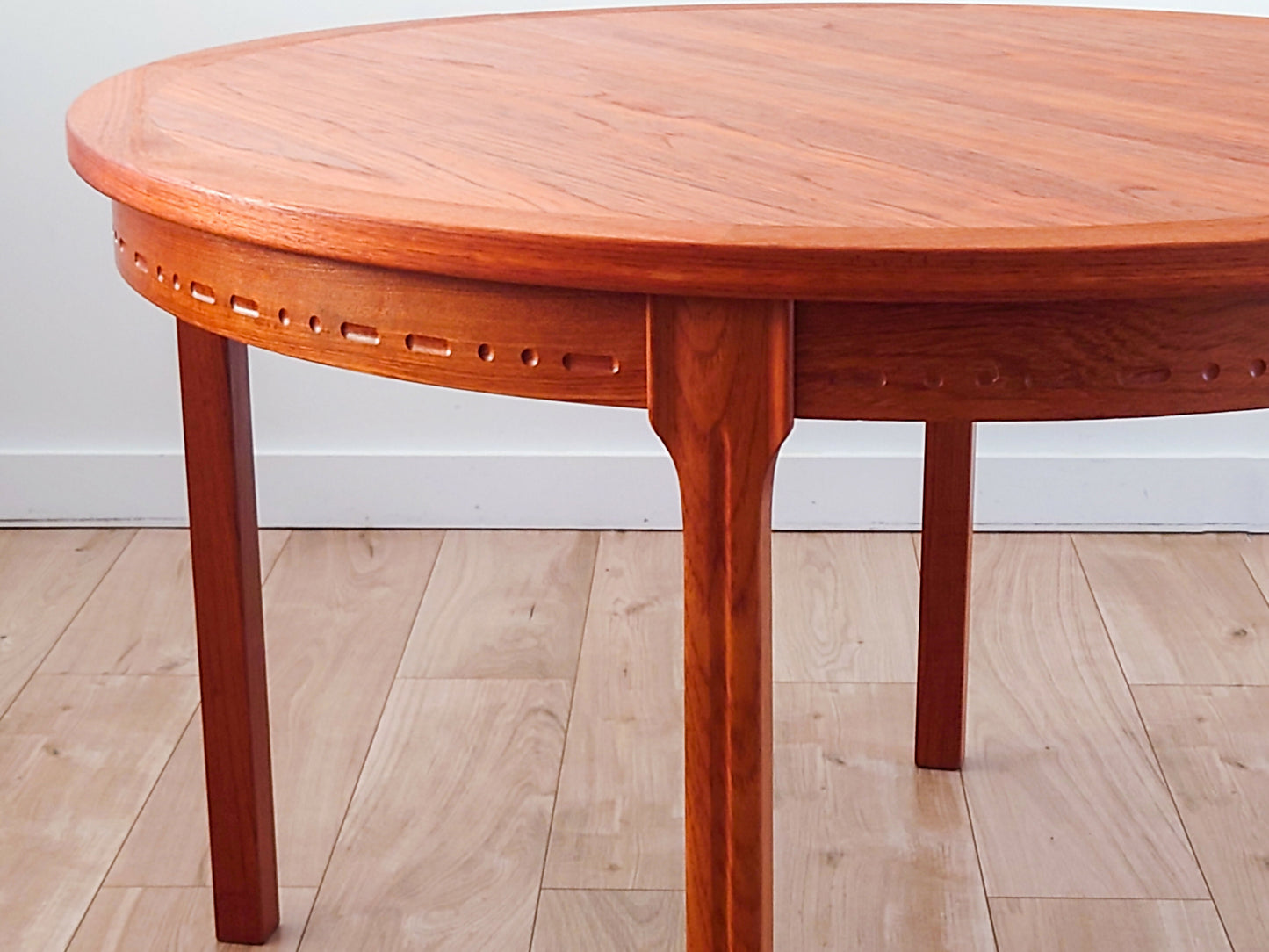 Mid century retro Swedish dining table by Nils Jonsson