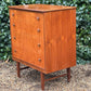 Vintage 1960's Homeworthy Teak Chest Of Drawers