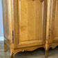 Wardrobe Vintage French Louis XVI Style Oak Four Door Carved Armoire LOT 6463
