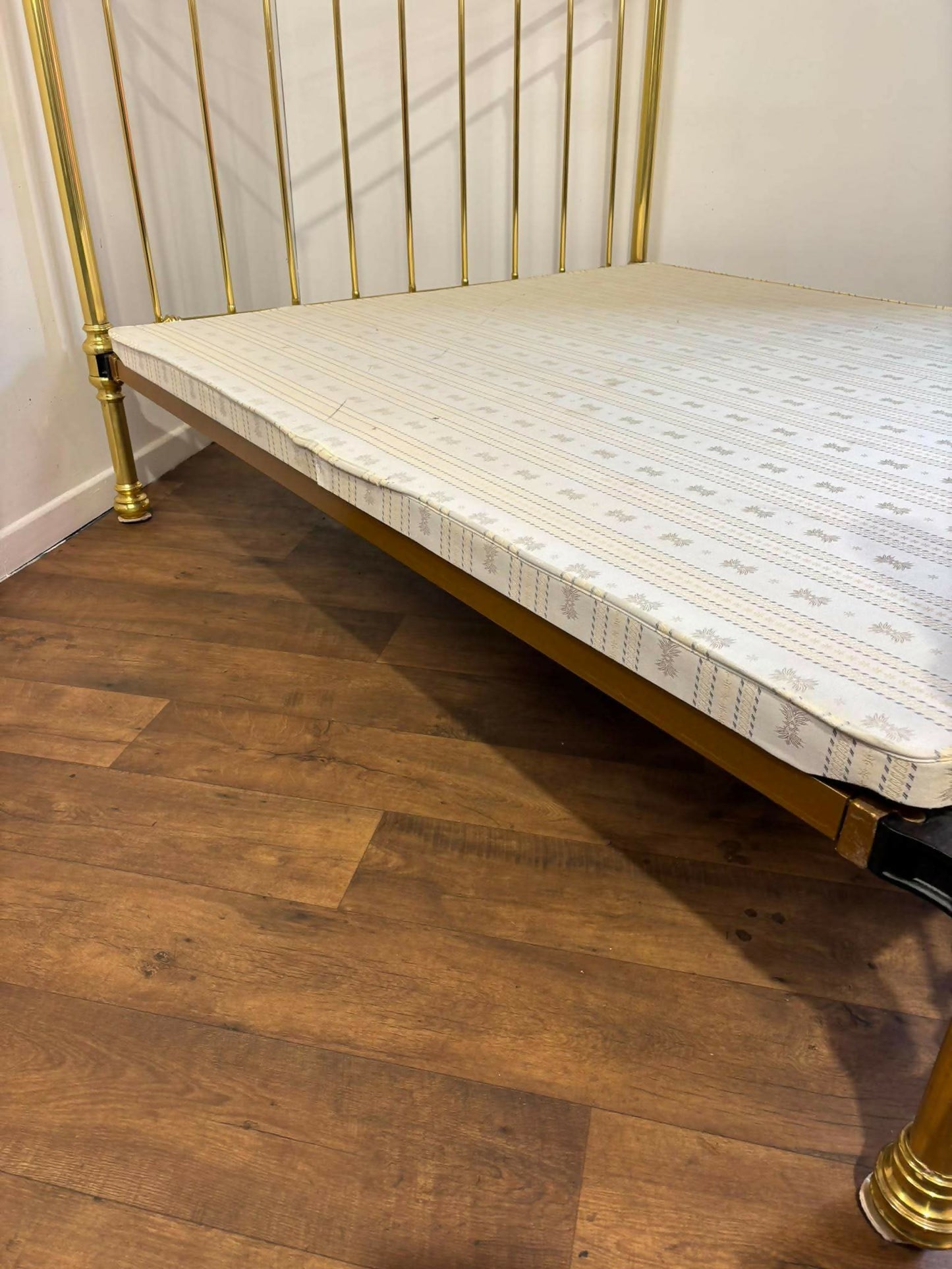 Victorian Style Brass Super King Size Bed Frame