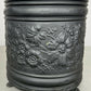 Plant Pot Vintage French Painted Brass Floral Jardiniere Planter LOT 6472
