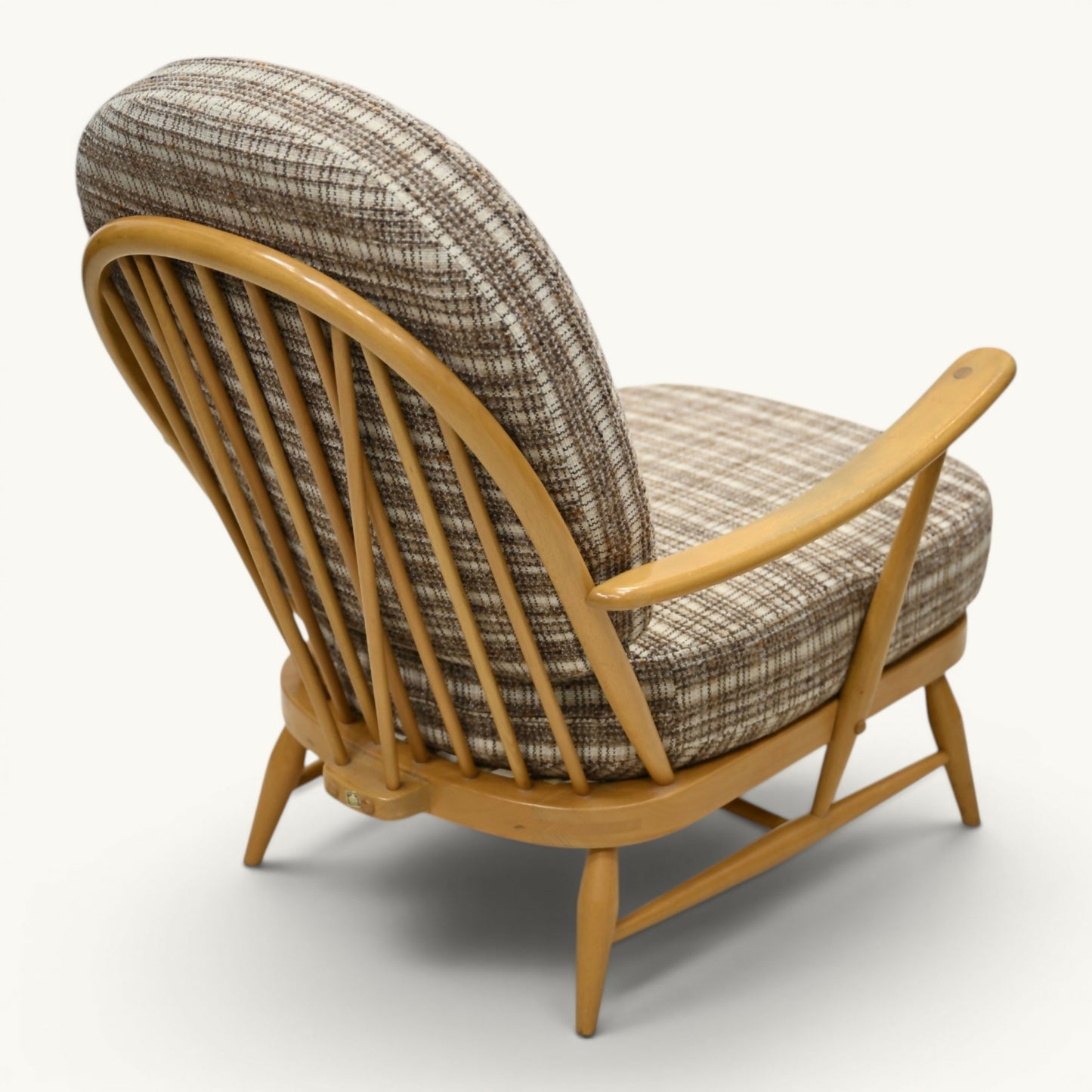 Ercol Windsor Easy Chair Model 203 1970s New Webbing Light Finish FREE Delivery*