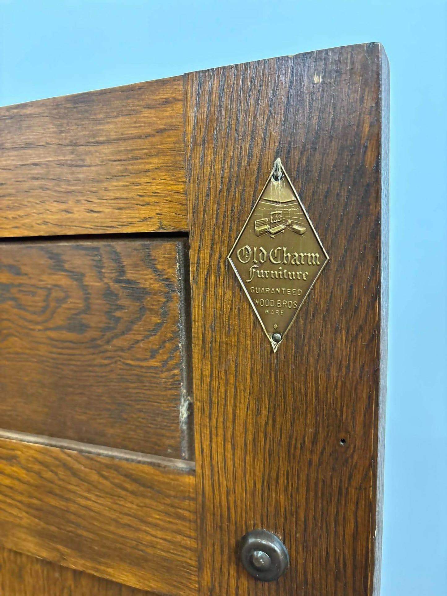 Old Charm Oak Sideboard by Wood Bros