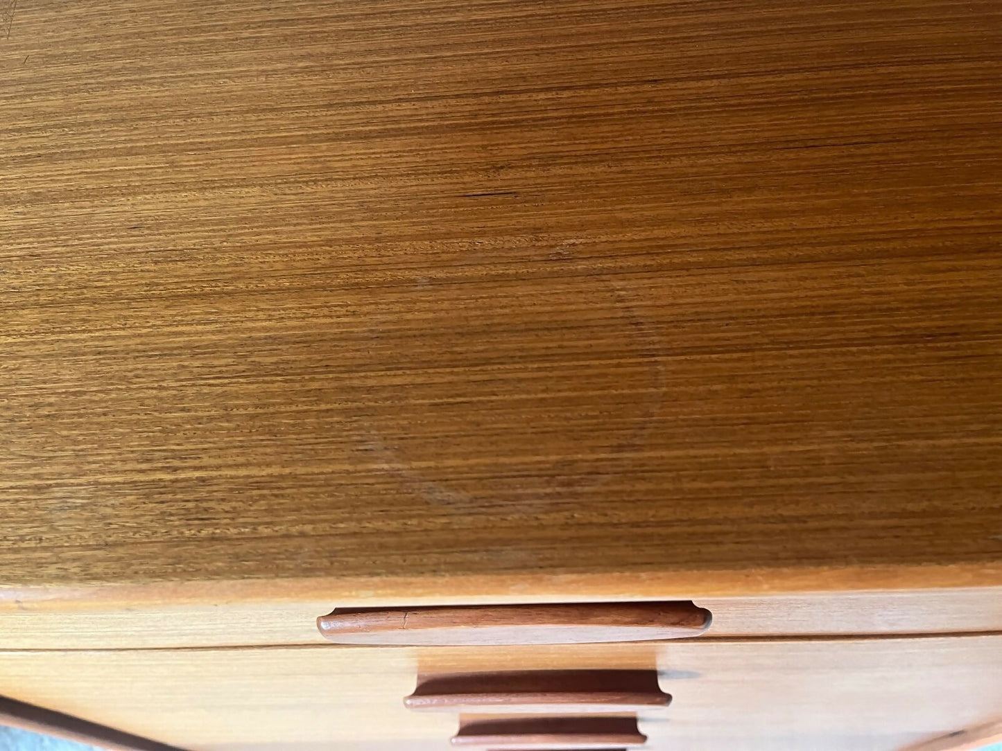 Vintage Teak Chest Of Drawers By Austin Suite 1960s V Deep Lower Drawer