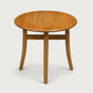 Ercol Round Side Table Light Finish Mid Century Modern Elm Light FREE Delivery*. SBR10877/2908E