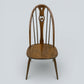4 Ercol Windsor Swan Bow Back Dining Chairs Golden Dawn EXC FREE UK Delivery*