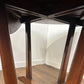 Vintage Round Oak Drop Leaf Dining Table