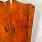 Vintage Art Deco Style Walnut Veneer Wardrobe