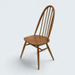 3 Ercol Dining Chairs Windsor Quaker Light Finish Vintage 1970s FREE UK Delivery