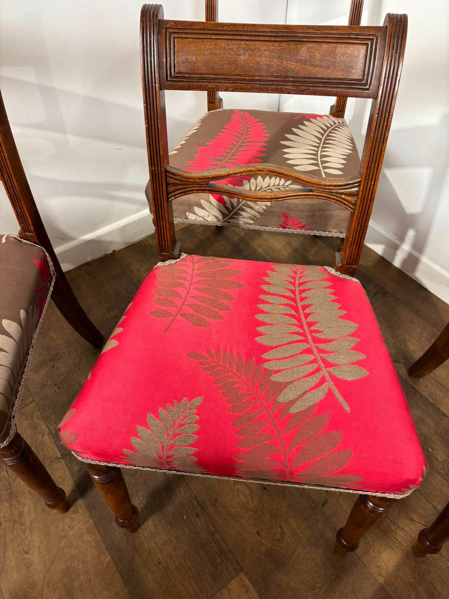Set of Six 19th Century Mahogany Dining Chairs