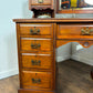Edwardian Mahogany Twin Pedestal Dressing Table