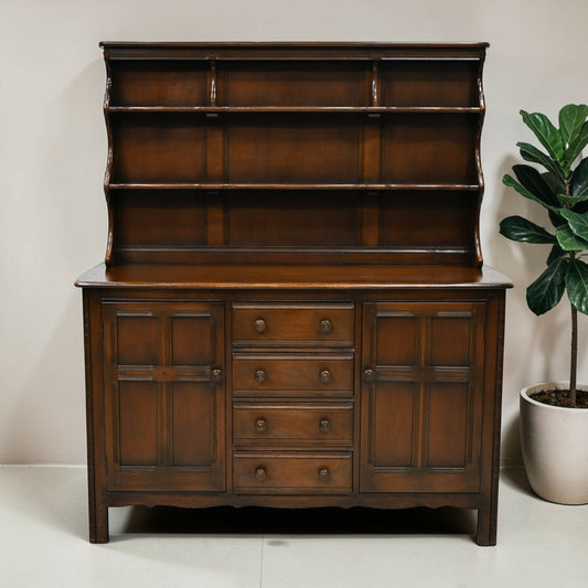 Ercol Sideboard Welsh Dresser Top 4 Drawers 2 Cupboards 282D FREE UK Delivery*