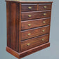 Large Edwardian Walnut Chest of Drawers