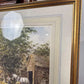 J. L. Chapman Framed Rural Village Print – Horse & Cart Country Scene