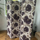 Vintage Reupholstered four- panel Room Divider/ Dressing Screen in Bernard Nevill Fabric