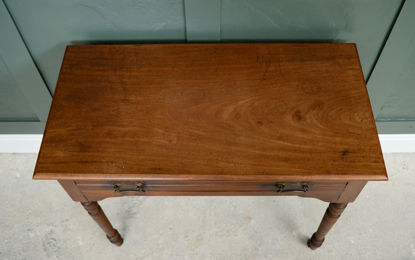 Edwardian Mahogany Console/ Writing Desk - SKU 220