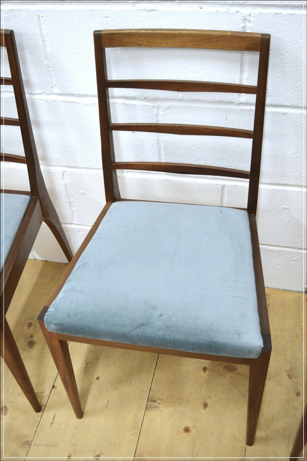 vintage dining chairs X4 ONLY teak McIntosh danish mid century DELIVERY