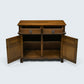 Old Charm Small Sideboard Linenfold Doors Model 1631 Light Oak FREE UK Delivery*