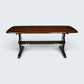 Ercol Elm Dining Table Plank Top Retro Traditional Dark Finish *FREE UK Delivery