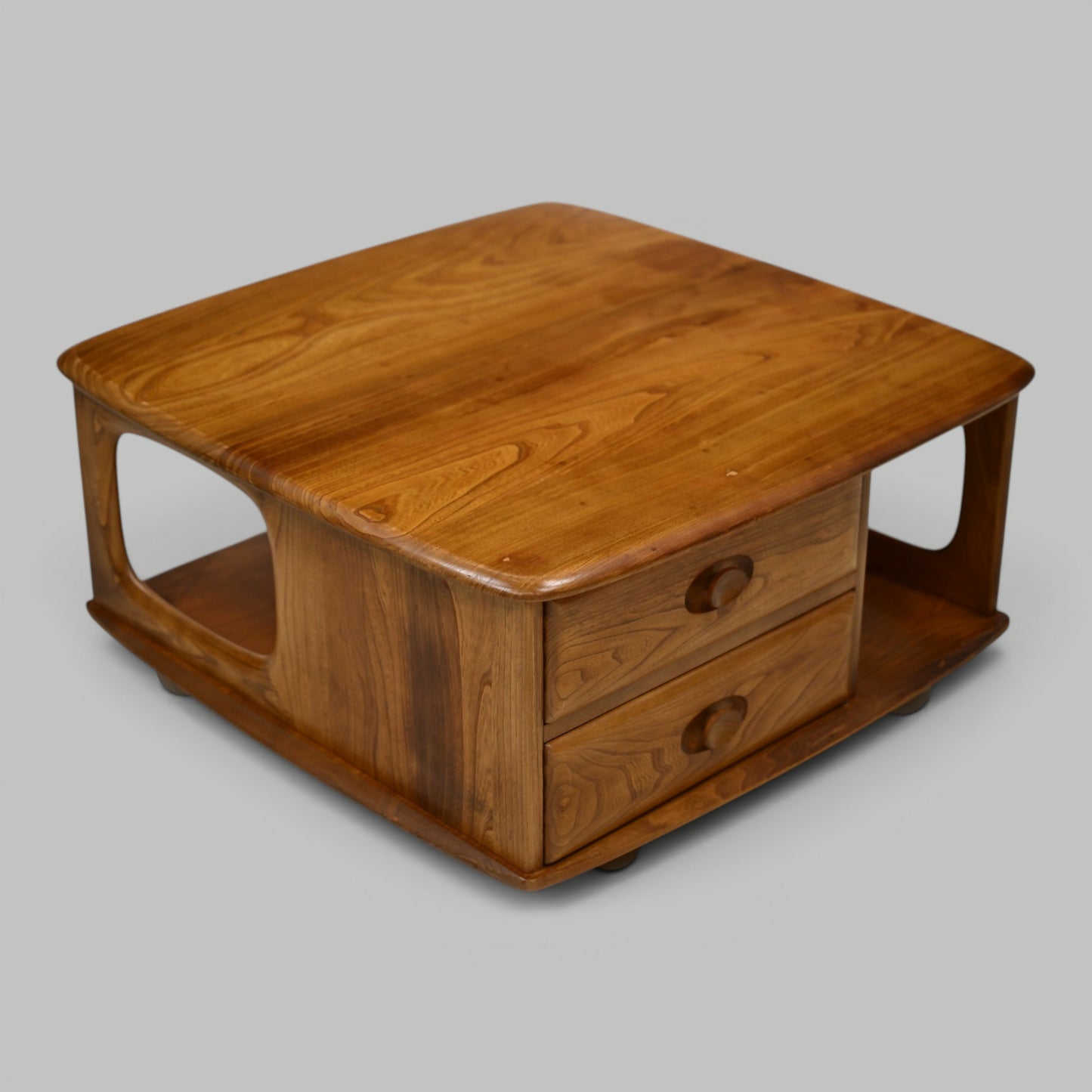 Ercol Pandora Coffee Table 2 Drawers Natural Waxed Finish FREE UK Delivery*
