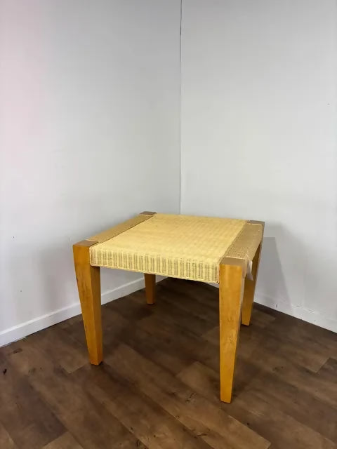 Contemporary Rattan Direct Square Dining Table