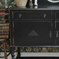 Vintage 1930s Oak Sideboard with Barley Twist Legs, Vintage Buffet Cabinet with Original Handles, Hallway Console, Country Cottage Fur