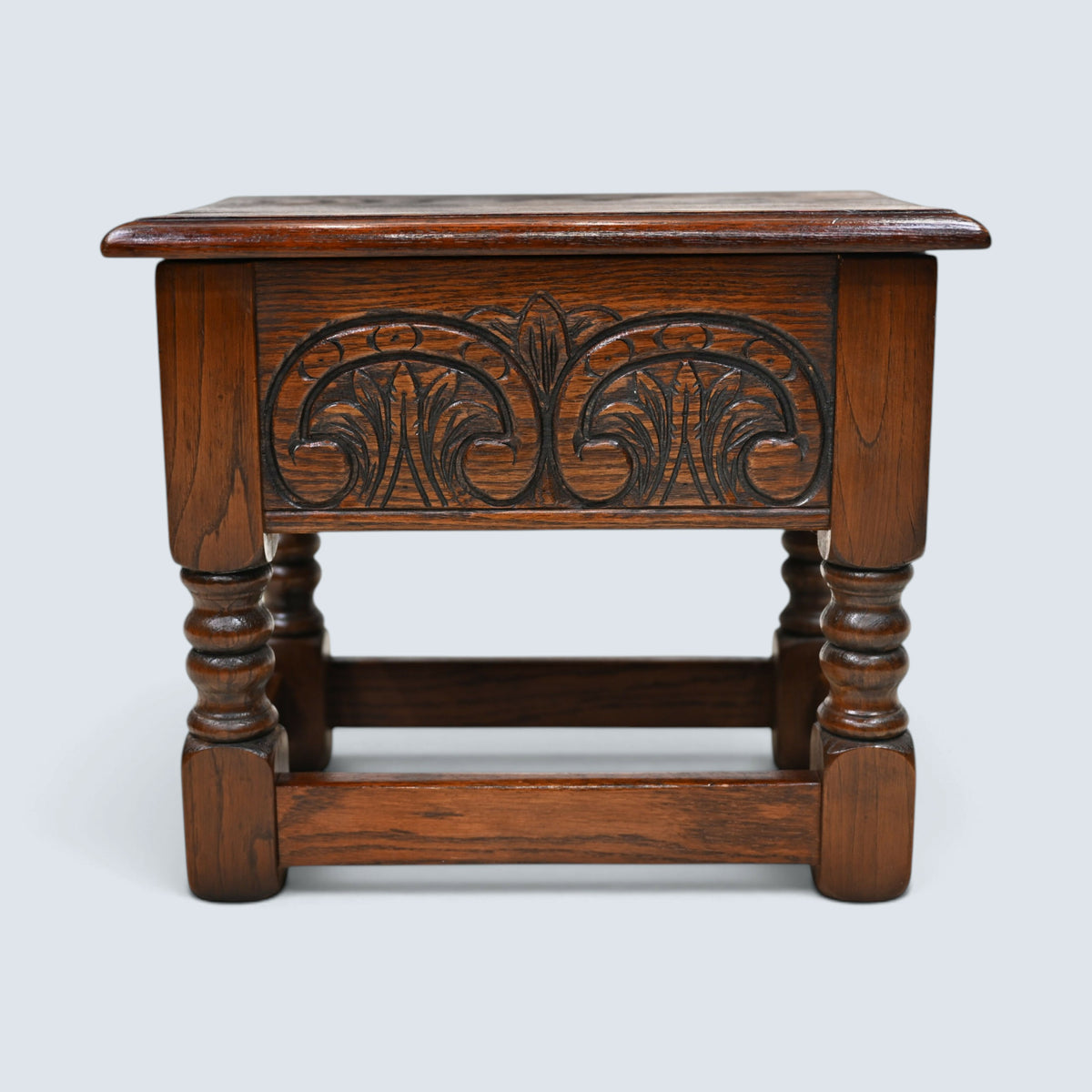 Old Charm Oak Slipper Box Footstool Model 2034 FREE UK Delivery*