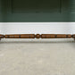 Antique Solid Oak Console Table - Medium Golden Finish