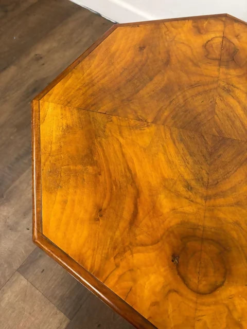 Art Deco Octagonal Claw & Ball Coffee Table