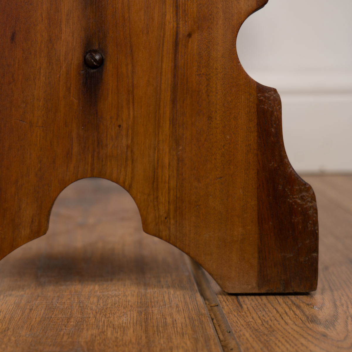 Antique Hardwood Organist Stool Piano Stool Plant Stand