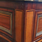 Late 19th Century French Mahogany and Satinwood Banded Vitrine - Cabinet