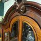 Dutch Mahogany 19th Century Bombe Display Cabinet66