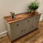 Large mango wood sideboard