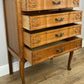 Chest of Drawers Vintage French Louis Oak 4 Drawers Carved Cabinet LOT 6299