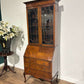 Vintage Mahogany Bureau Bookcase44