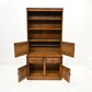 Ercol Mural Wall Unit Cupboard Bookcase 2 Piece Golden Dawn FREE UK* Delivery. SBR10018/3001E