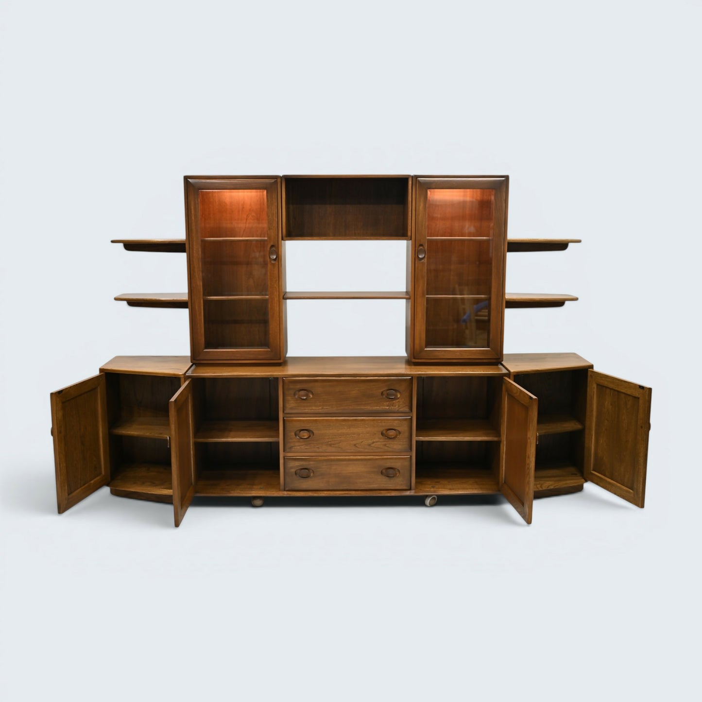 Ercol Windsor Sideboard Display Cabinets Golden Dawn Model 455 FREE UK Delivery*