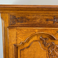 Cabinet Vintage French Style Oak Carved Sideboard with Drawer LOT 3757