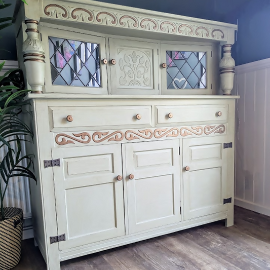 Upcycled court cupboard R19051 2