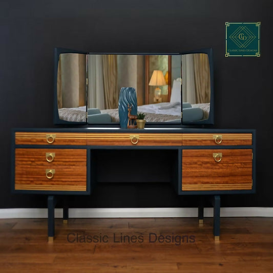 Mid Century Teak Dressing Table,Vintage dressing table,Gplan.