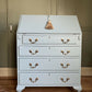 Blue Vintage Writing Bureau