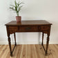 Antique Console Table Oak Side Hall Table