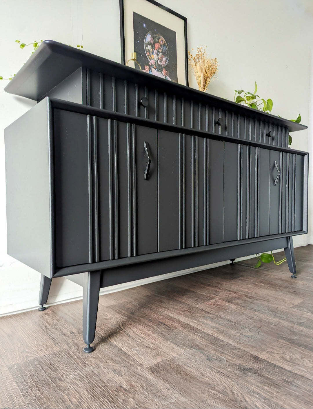 Mid Century Modern G-Plan Librenza Sideboard in Black