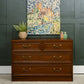 G Plan Garrick Chest of Drawers - Mahogany 1980s