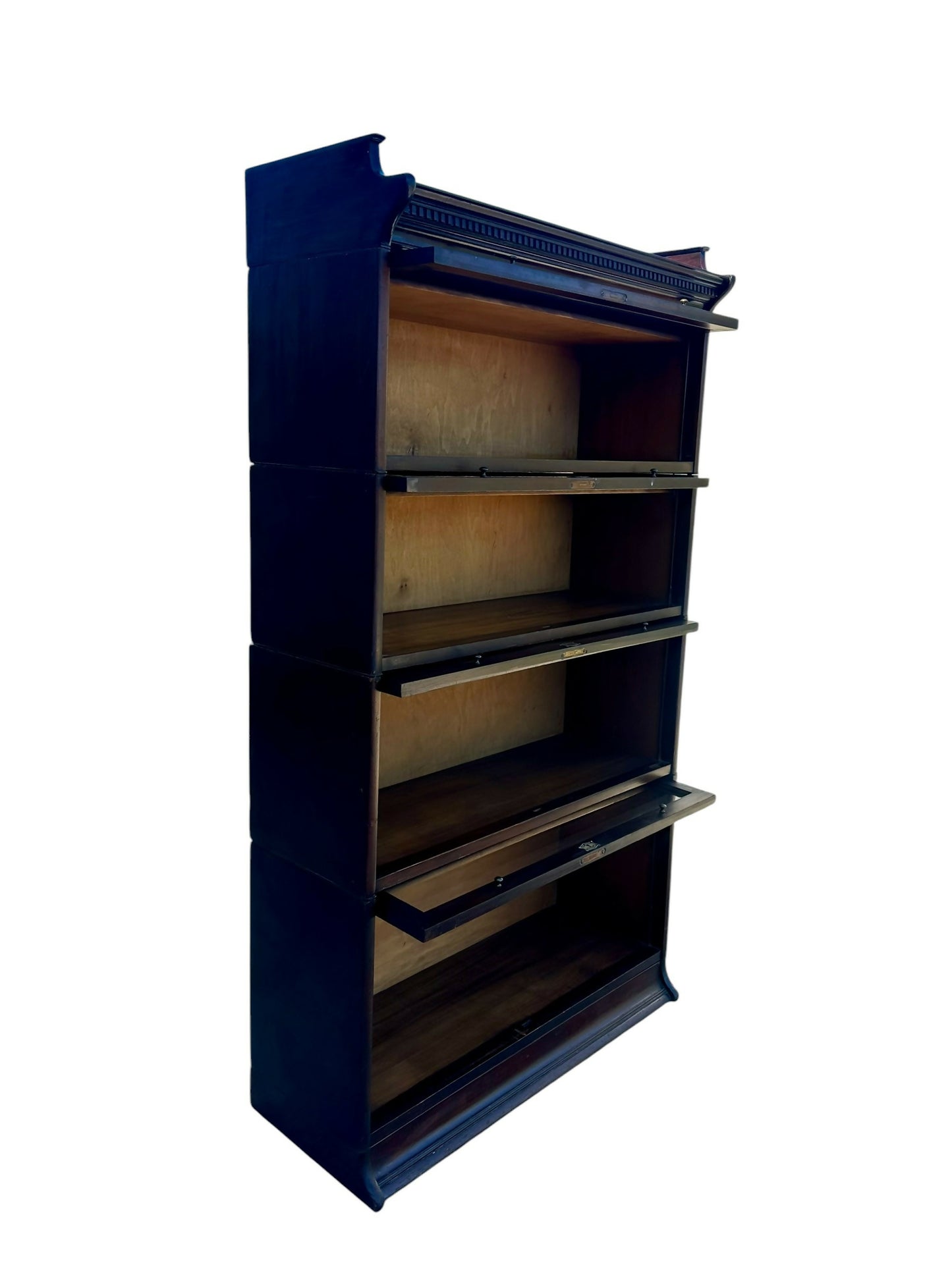 Antique Barristers stacking bookcase by Lebus