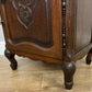 Bedside Table Vintage French Louis XVI Oak Cabinet Cupboard Nightstand LOT 6233