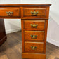 Victorian Mahogany Twin Pedestal Knee Hole Desk