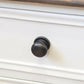 Solid pine rustic off white taupe chest of drawers merchant low boy sideboard