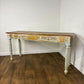 Reproduction French Country Style Acacia Wood Console Table